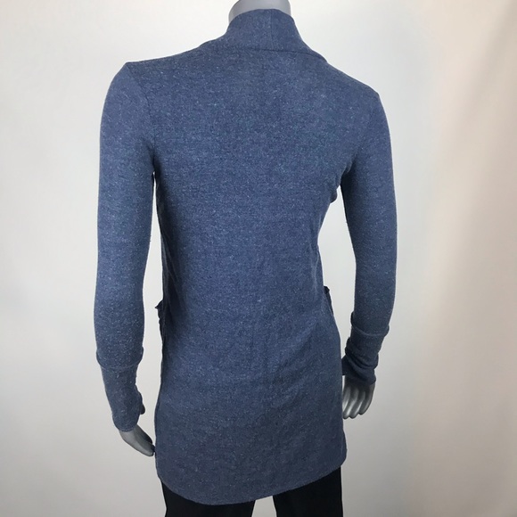 Chaser Blue Long Cardigan xs - Picture 3 of 4